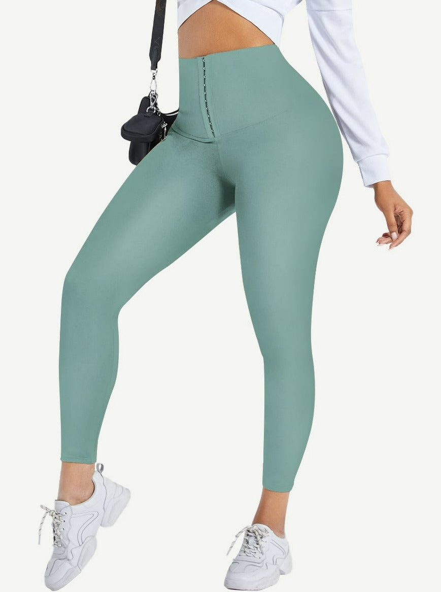 High-Waist Full-Length Pant Shaper Black 3