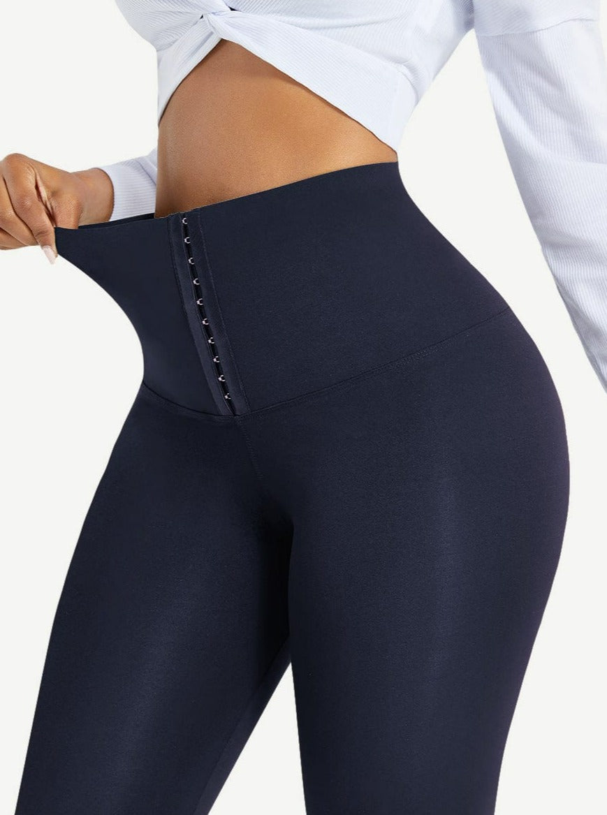 High-Waist Full-Length Pant Shaper Black 9