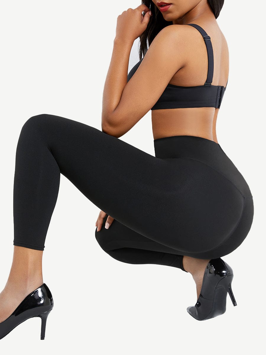 High-Waist Full-Length Pant Shaper Black 11