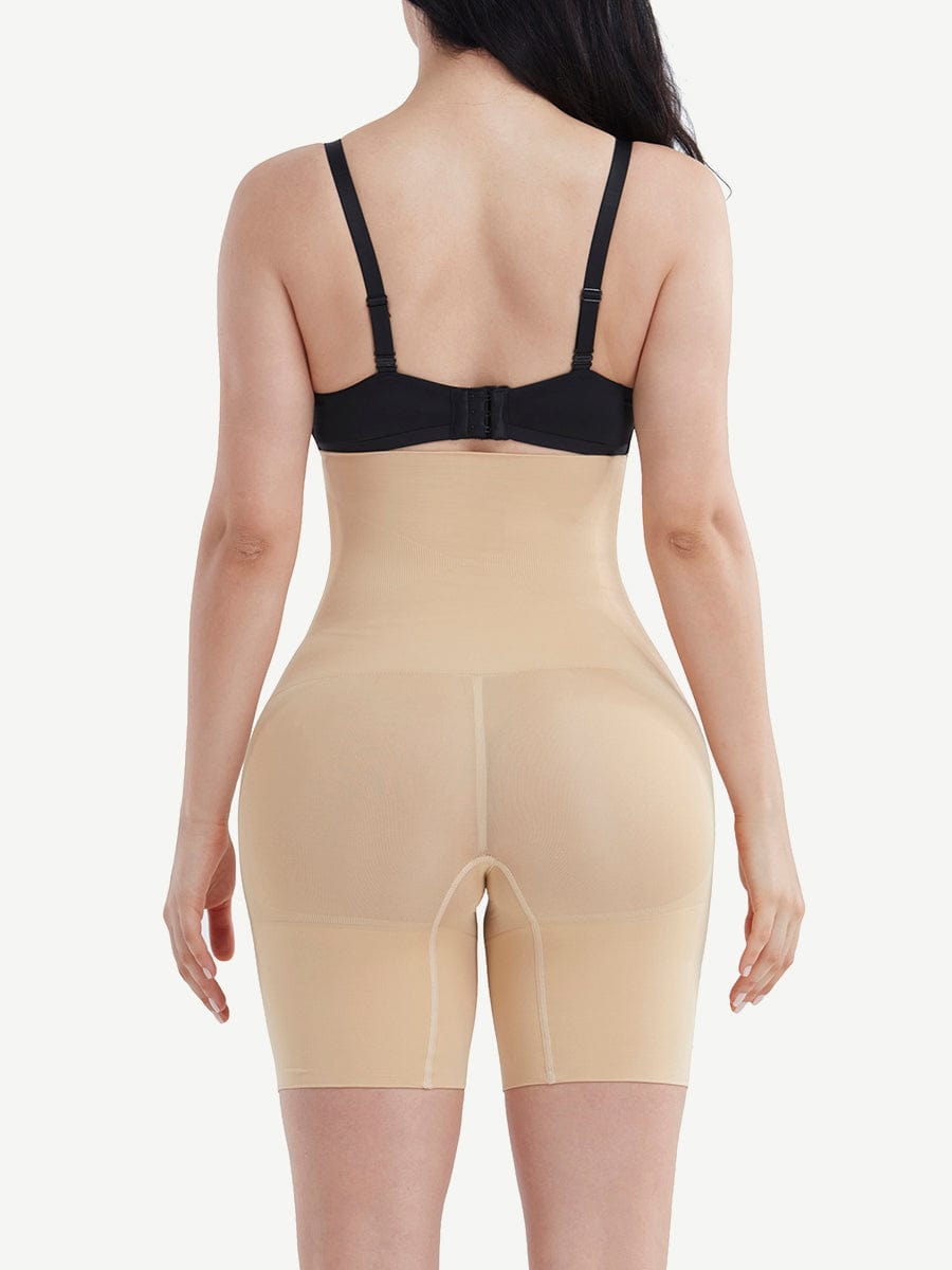 Three-Buckle Seamless Butt Lifter Bodycon Light Skin 1