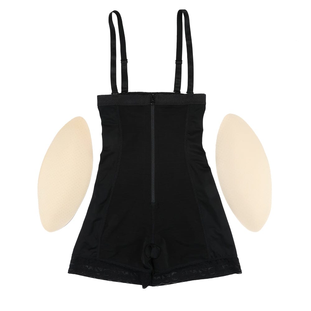 Lace Butt Lifter With Removable Pads Black 9