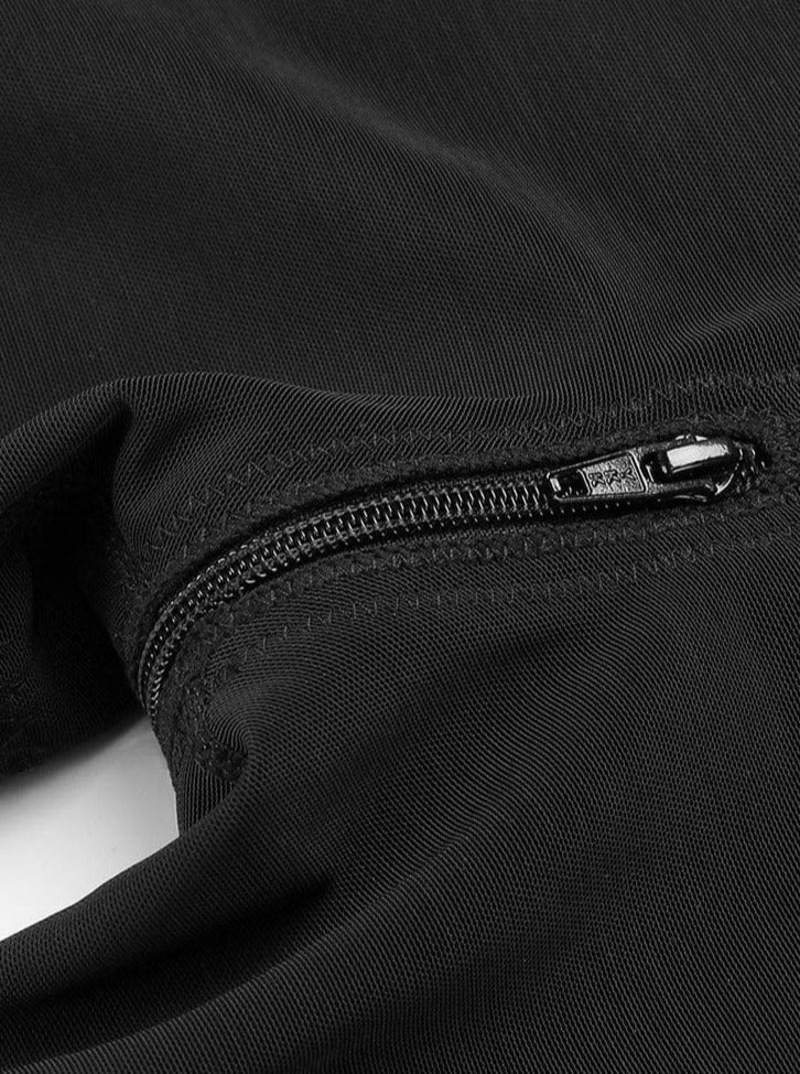 3-Layer Post-Surgery Full Body Shaper With Straps Black 5