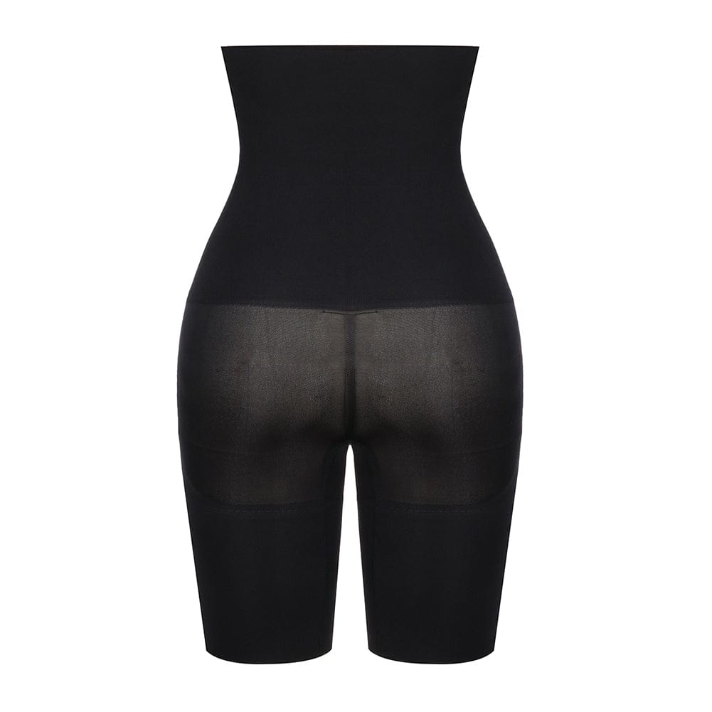 Three-Buckle Seamless Butt Lifter Bodycon Black 2