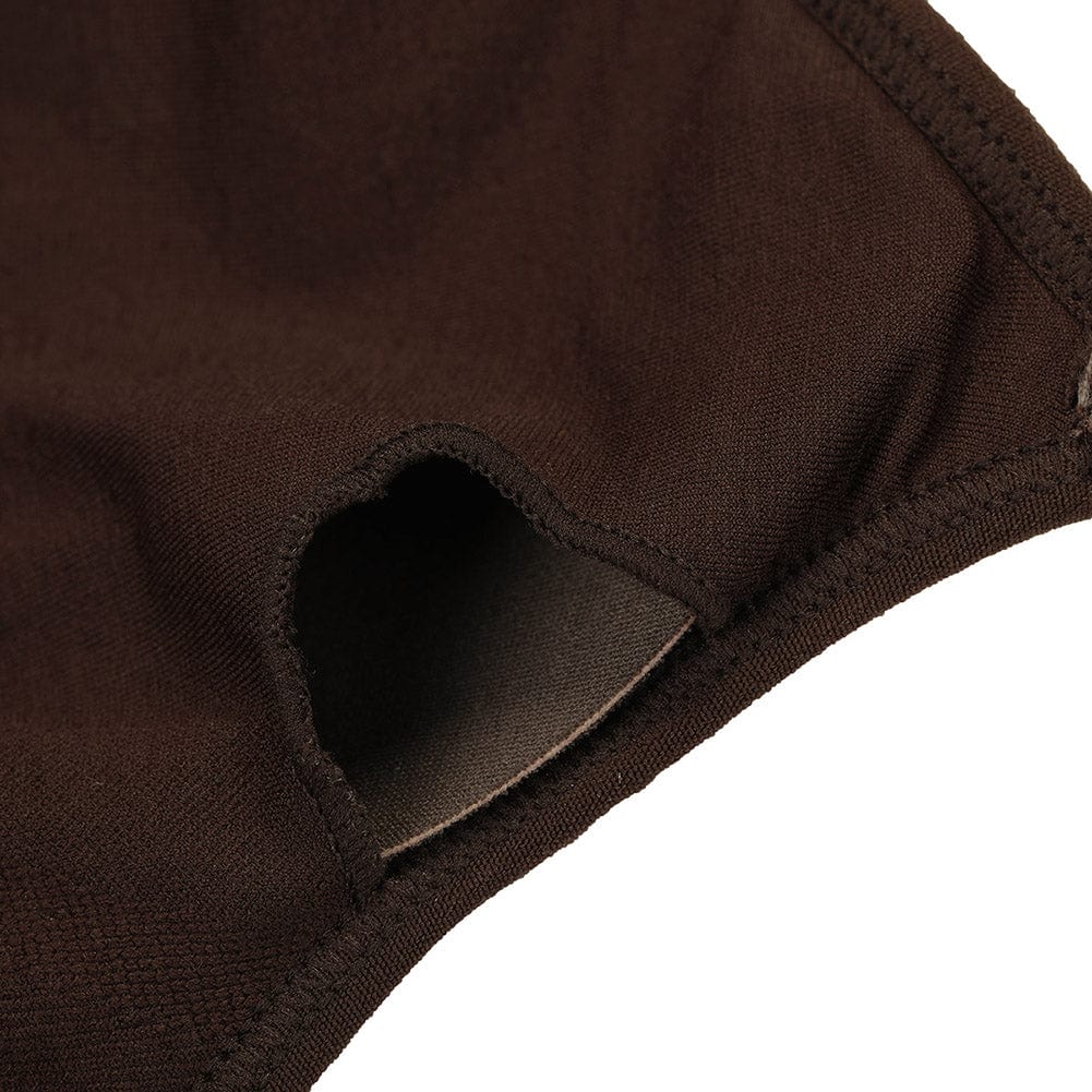 Adjustable Strap Push-Up Shapewear Bra Dark Brown 3