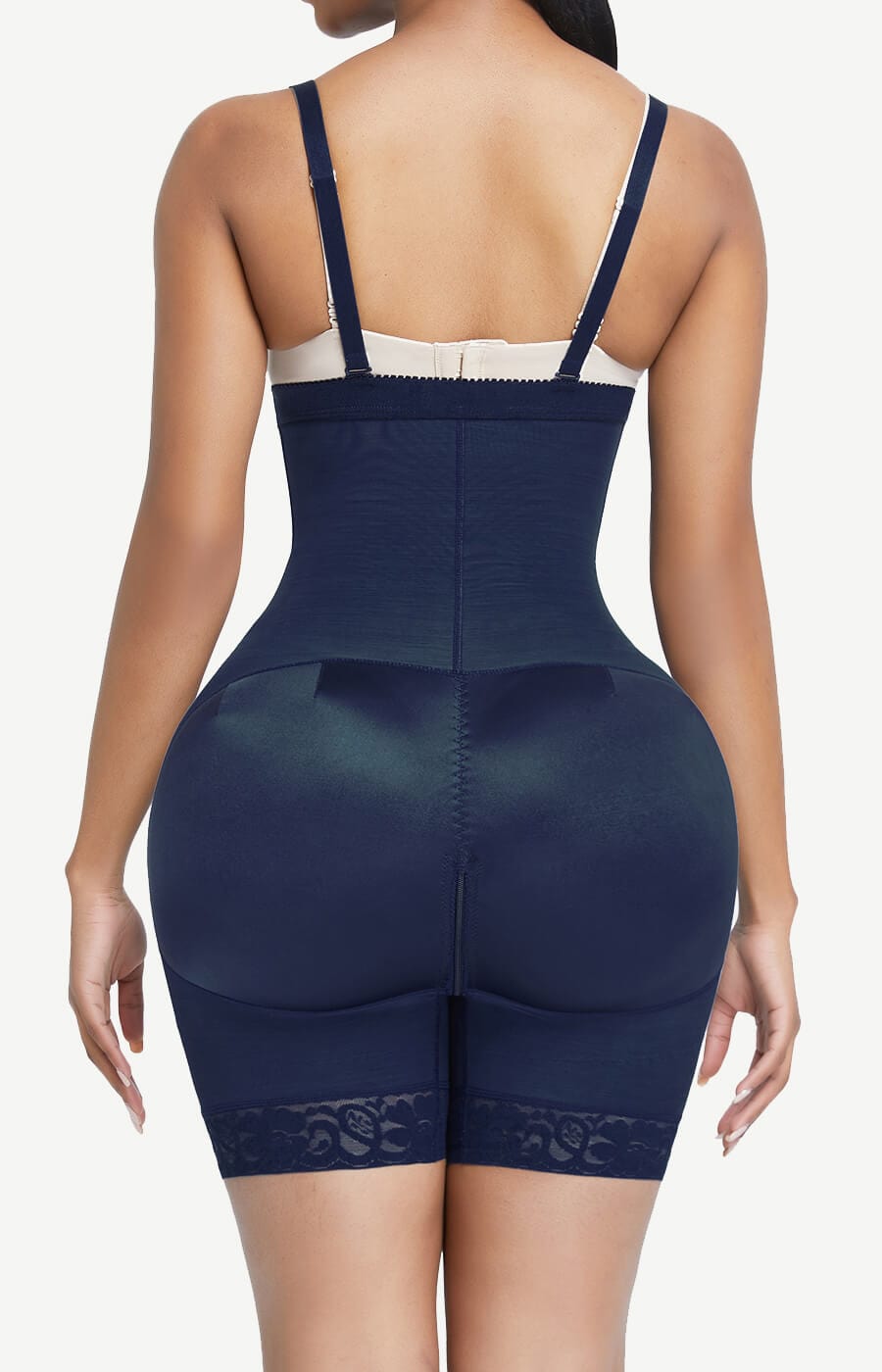 Detachable Strap Post-Surgery Full Body Shaper Light Skin 8