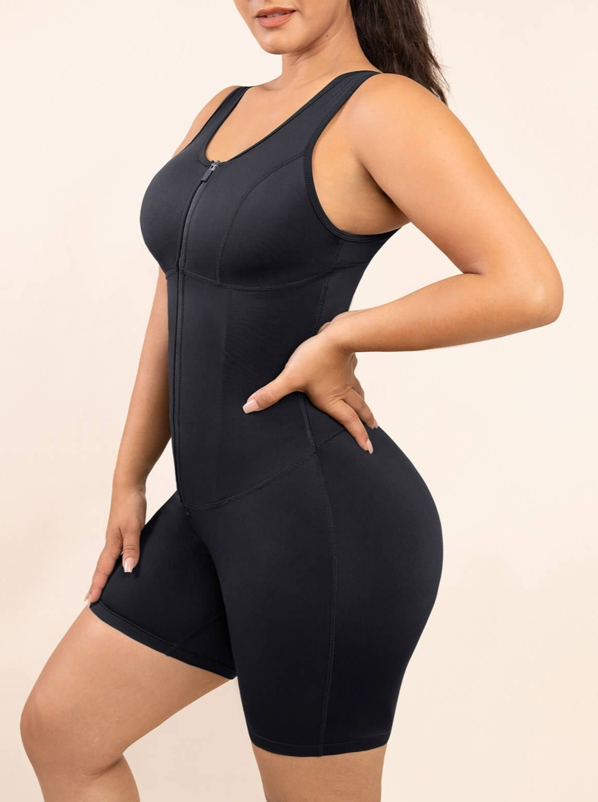 Rubber Fitness Sportswear Shapewear Black 3