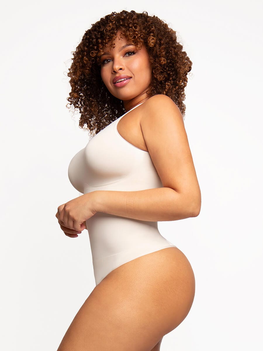 Eco-Friendly Outer Crew Thong Bodysuit 1