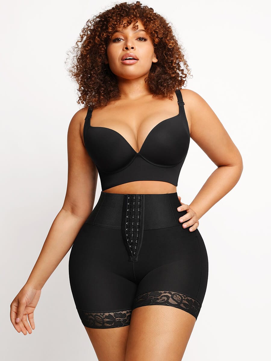 Butt Lifter Tummy Control Mid-Thigh Shaper Shorts Light Skin 2