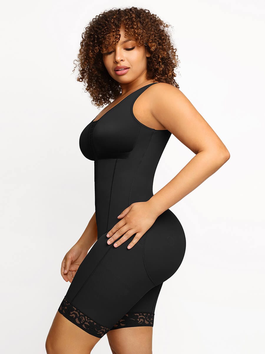 Post-Surgery Chest Wrap Full Body Shapewear Nude Pink 2