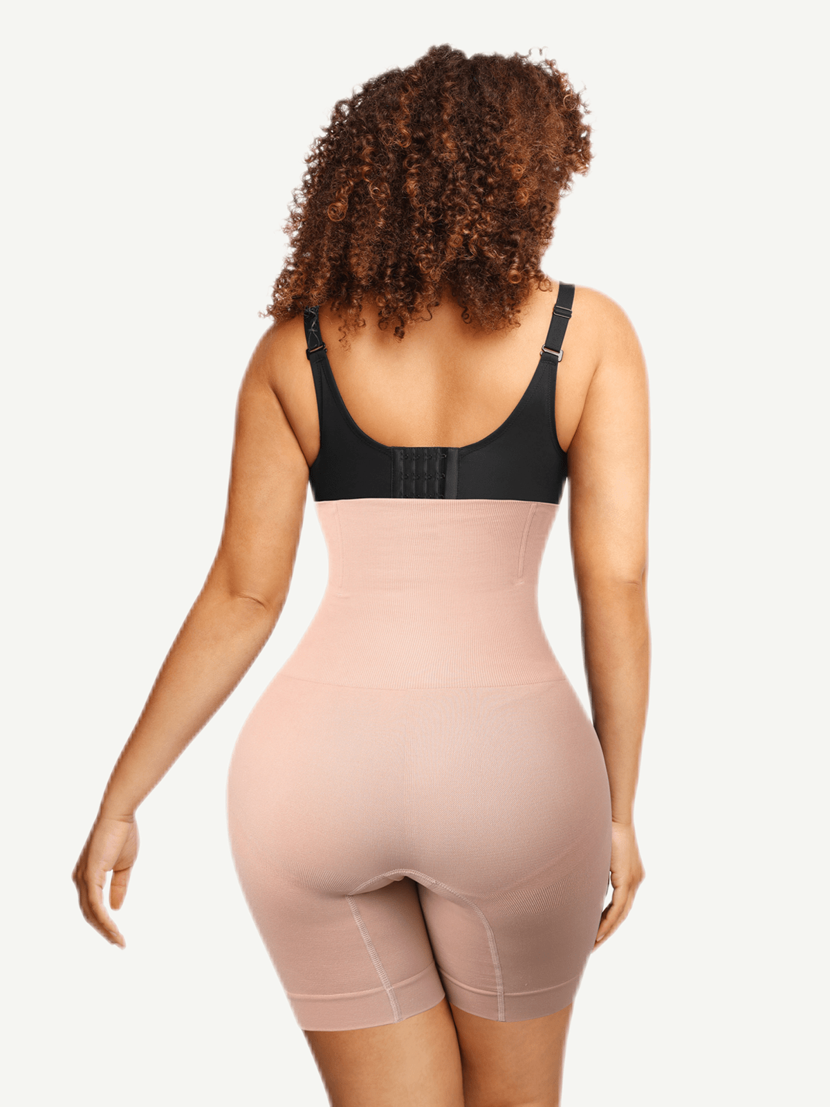 Double-Layer Tummy Panel Shaper Shorts Dark Skin 2