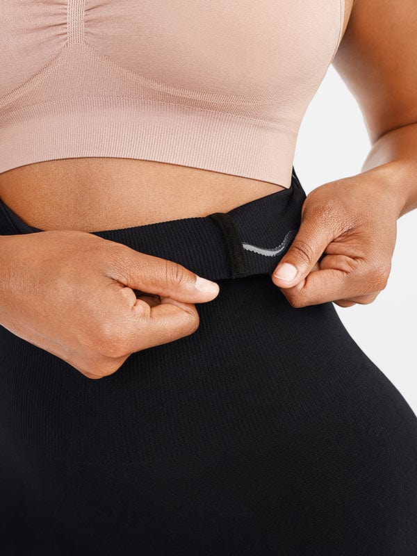 Double-Layer Tummy Panel Shaper Shorts 5