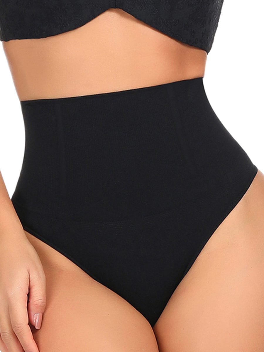 Seamless 4 Steel Bone Shapewear Thong Light Skin 6