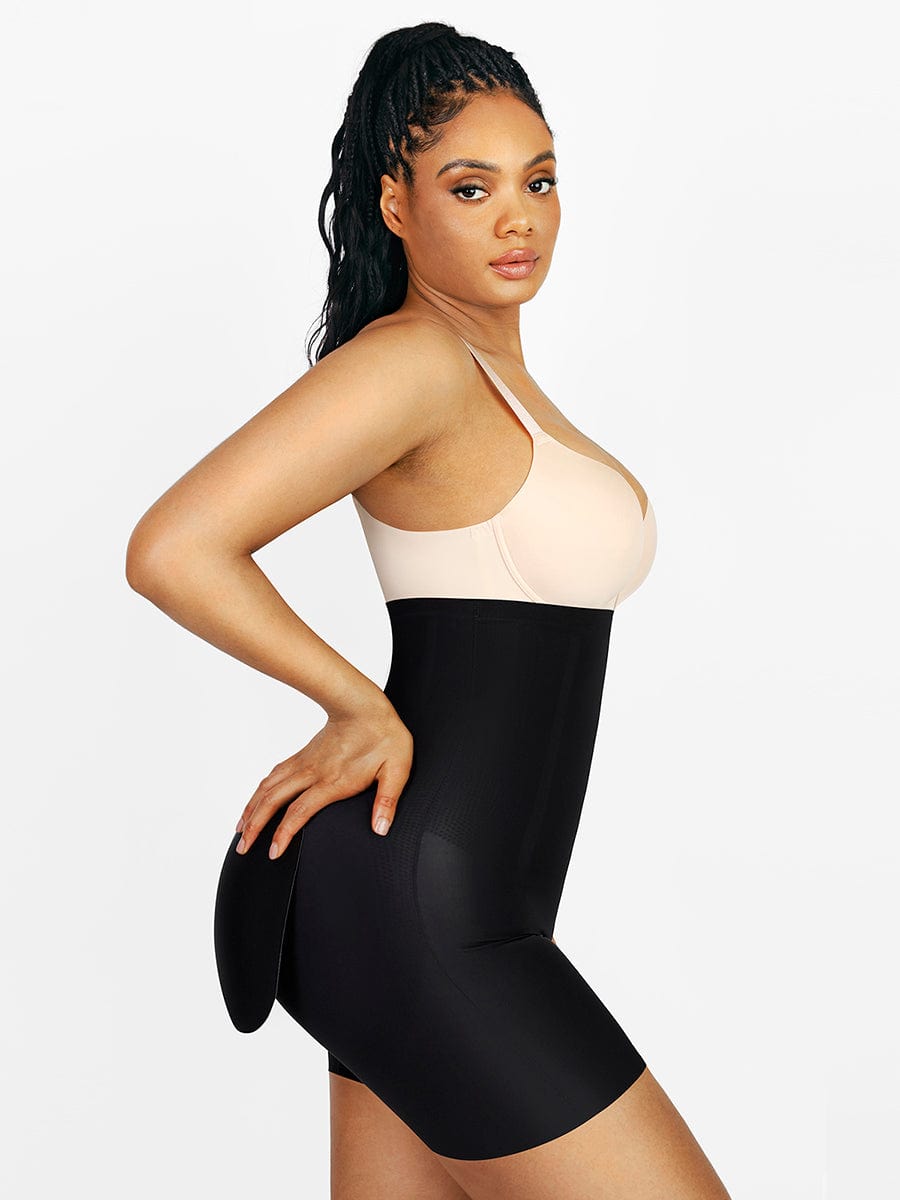 High-Waist Butt Lifter With Buttock Pads 4
