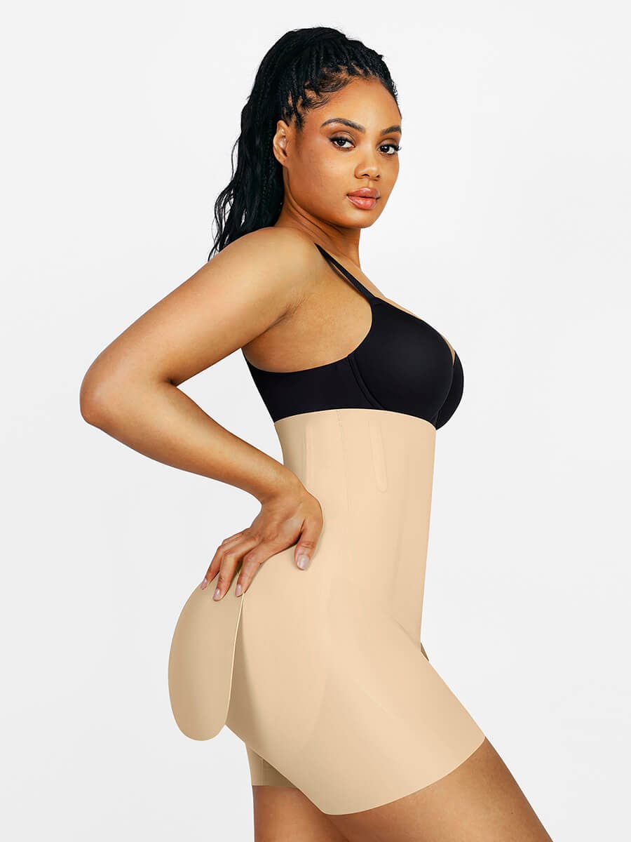 High-Waist Butt Lifter With Buttock Pads Light Skin 3