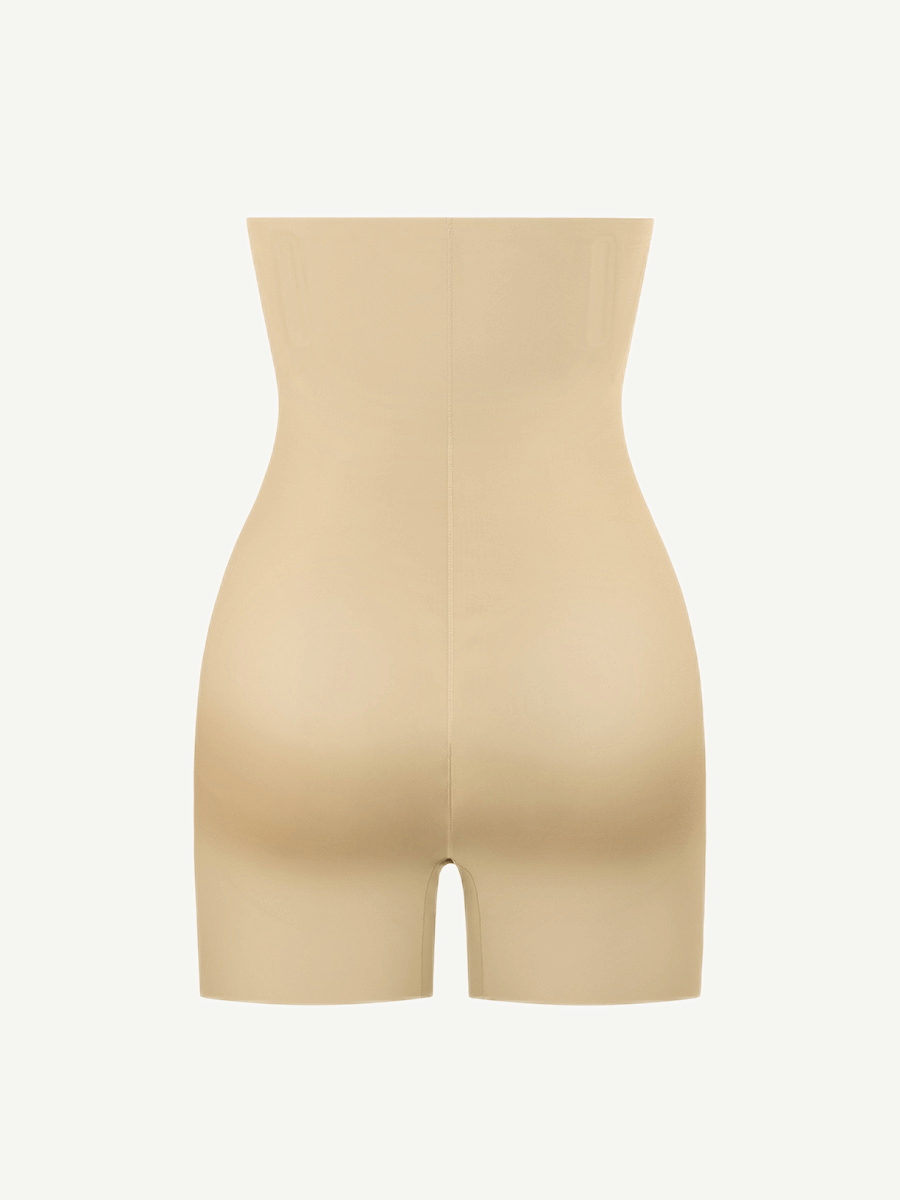 High-Waist Butt Lifter With Buttock Pads Black 1