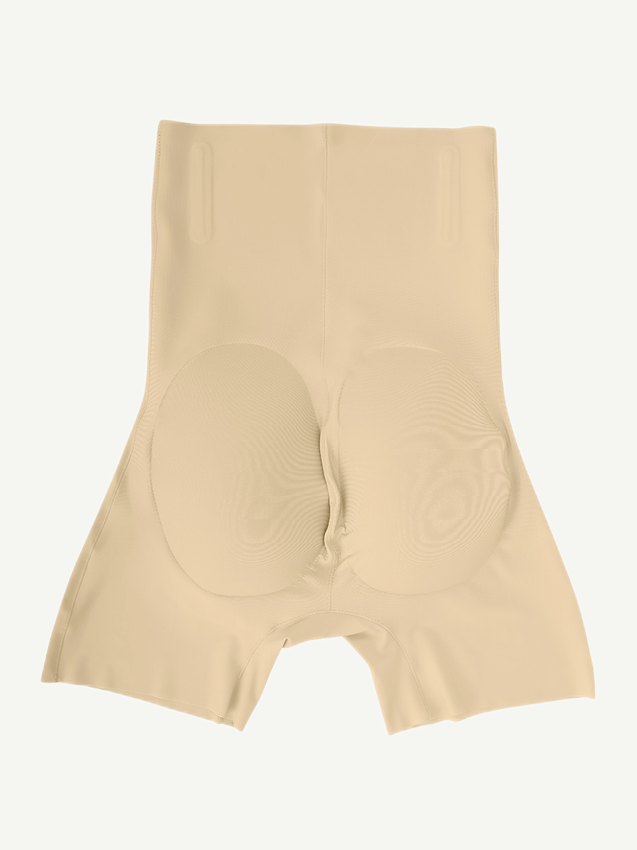 High-Waist Butt Lifter With Buttock Pads Black 3