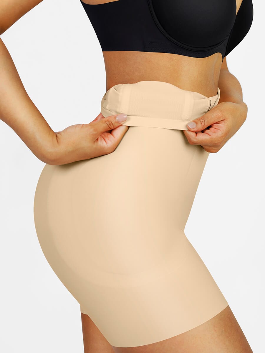 High-Waisted Air Slim Butt Lifter With Hip Pads Black 1