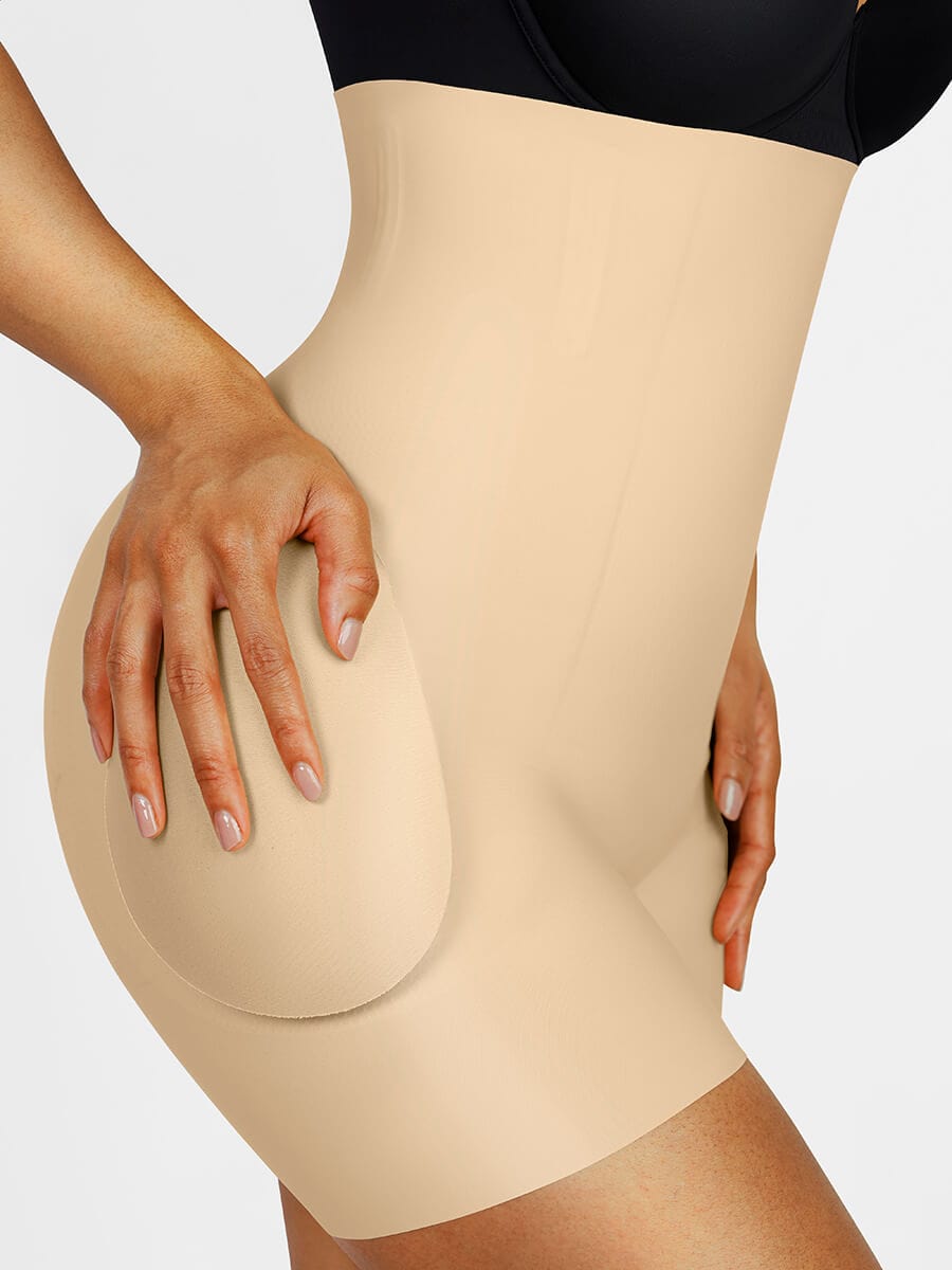 High-Waisted Air Slim Butt Lifter With Hip Pads Light Skin 6