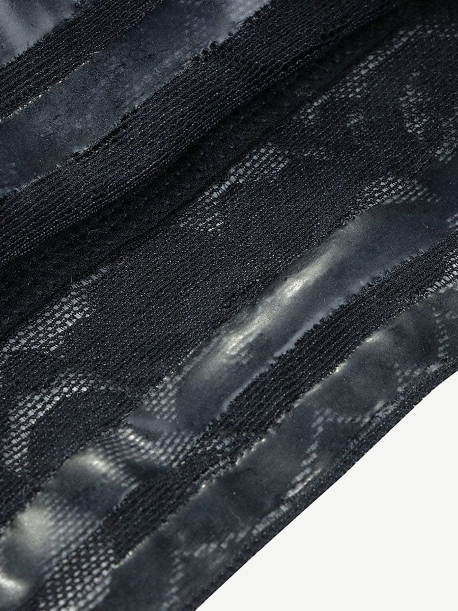 High-Waist Lace Butt Enhancer Panty Dark Skin 8