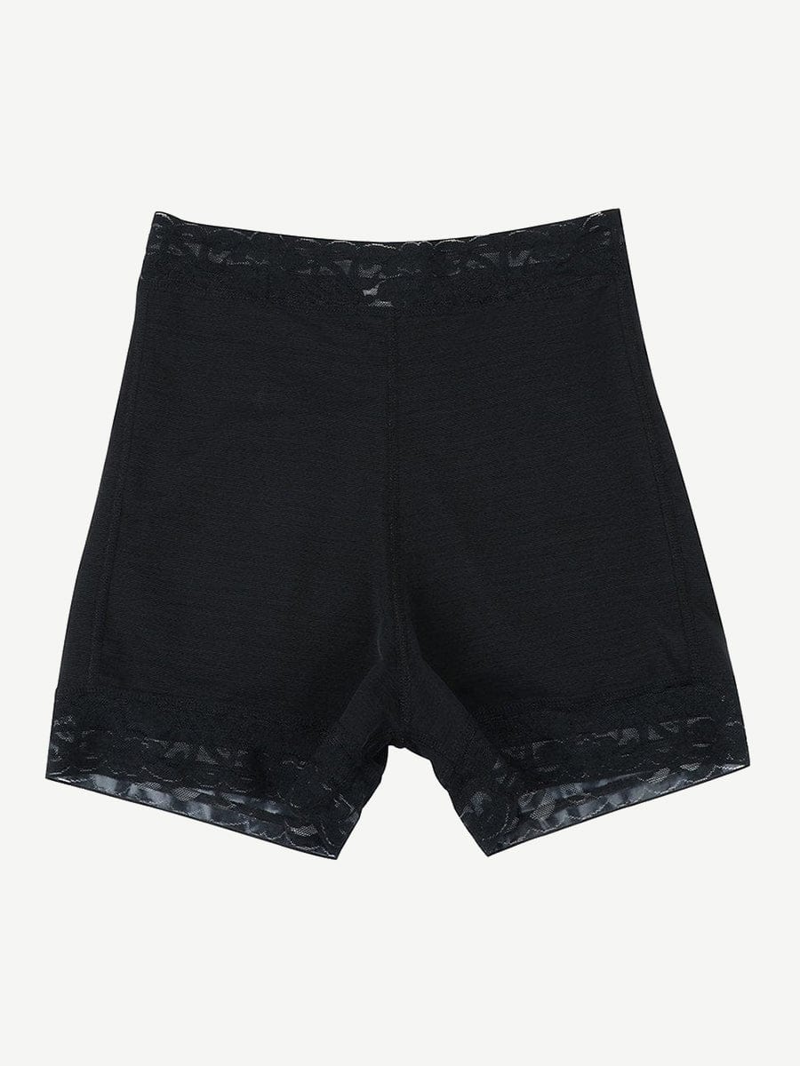 High-Waist Lace Butt Enhancer Panty Black 5