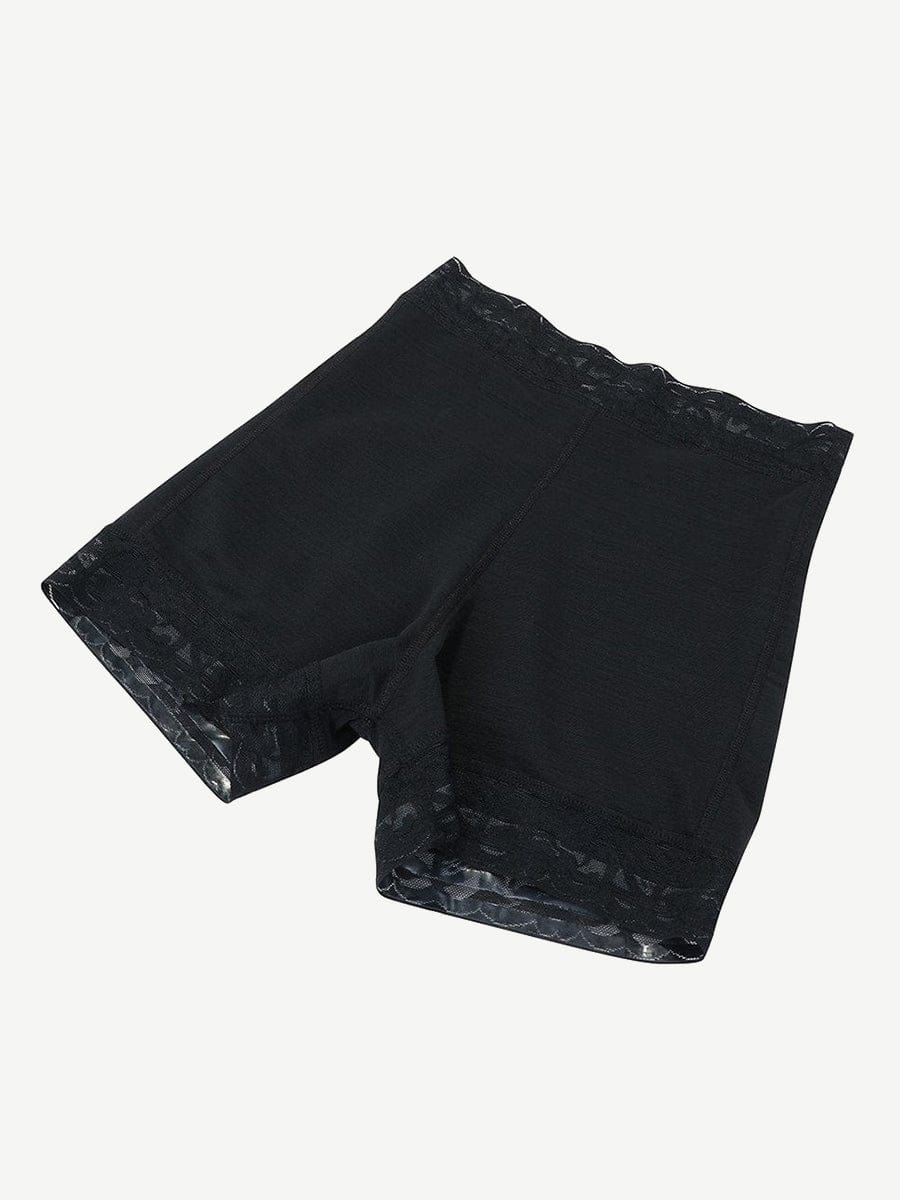 High-Waist Lace Butt Enhancer Panty Black 6