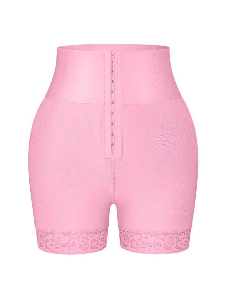 Butt Lifter Tummy Control Mid-Thigh Shaper Shorts Black 6