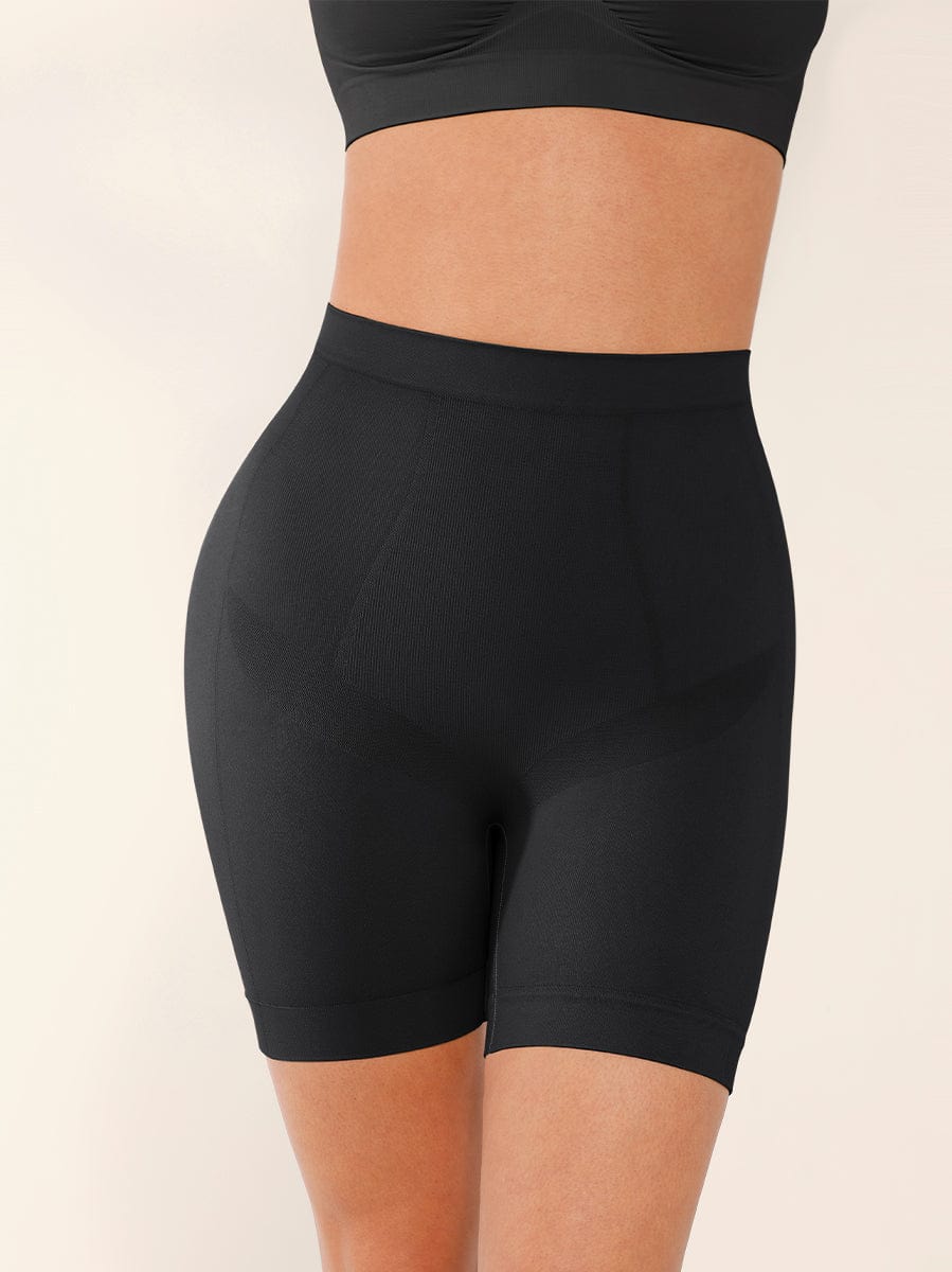 Seamless Mid-Waist Tummy Control Boyshorts 31