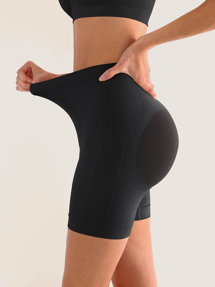 Seamless Mid-Waist Tummy Control Boyshorts 33