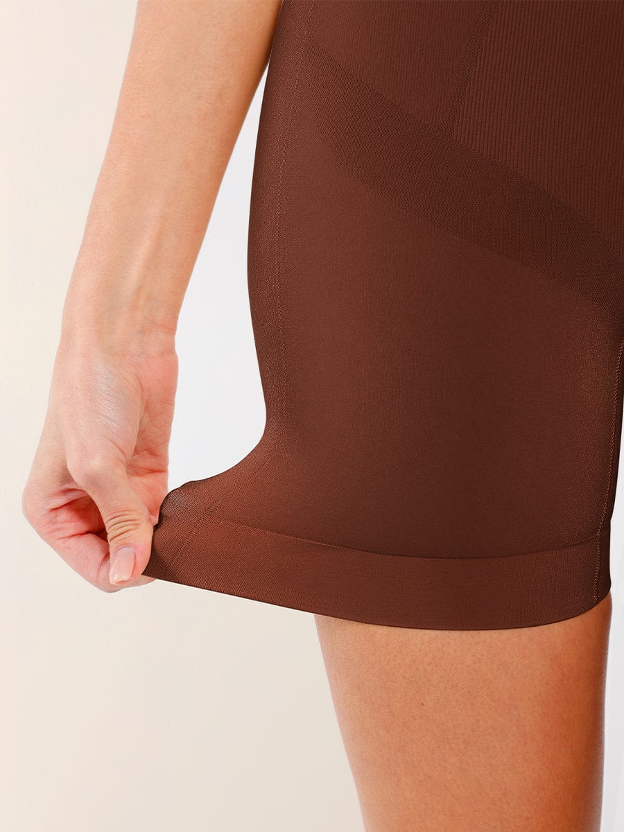 Seamless Mid-Waist Tummy Control Boyshorts 49