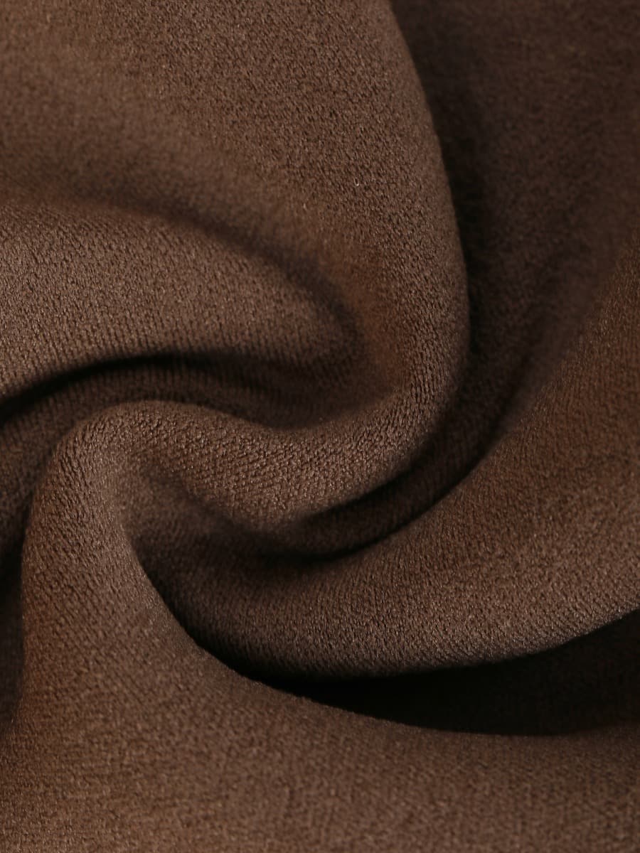 Seamless Covered Bust Thong Bodysuit Dark Brown 4