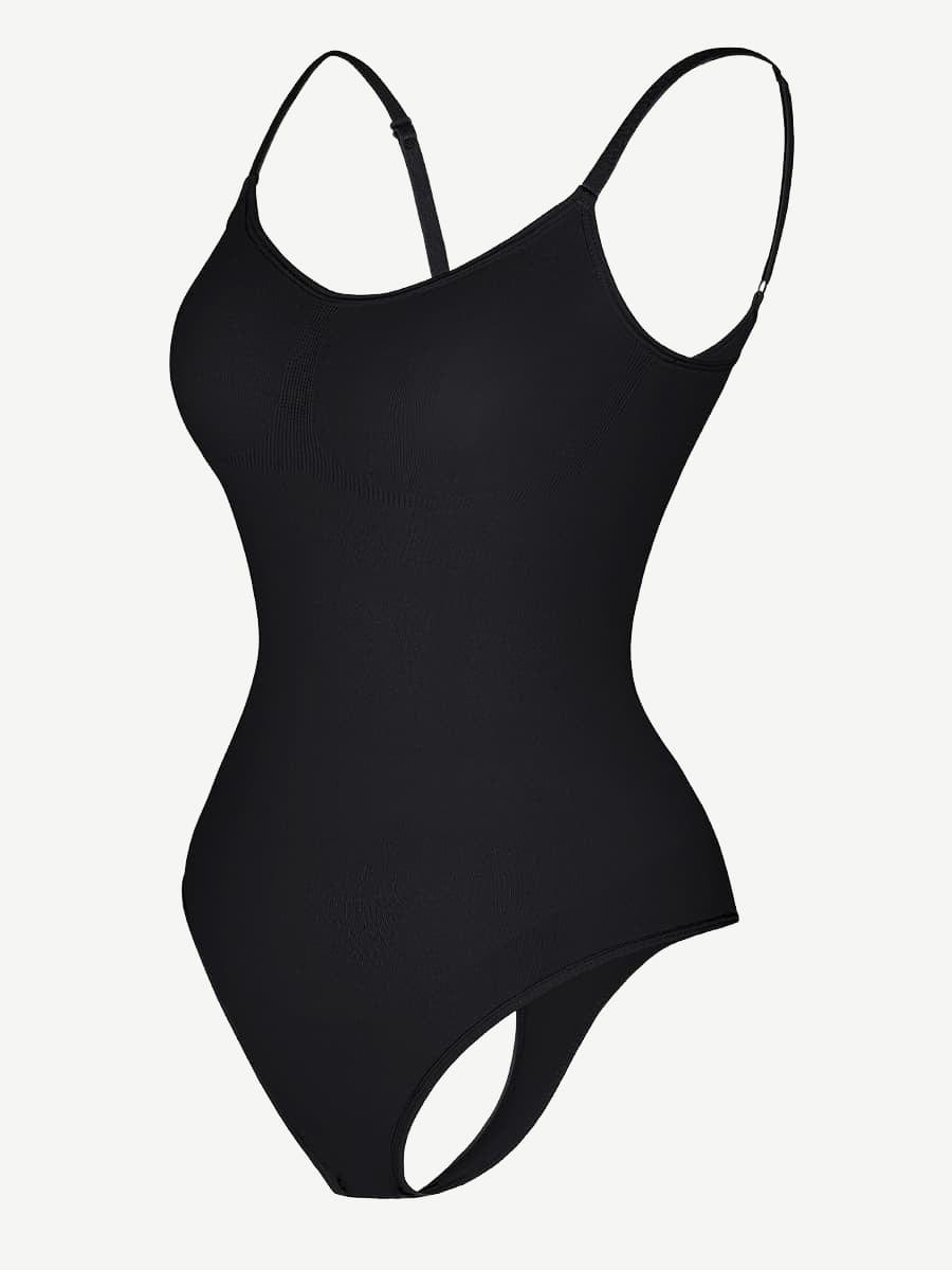 Seamless Covered Bust Thong Bodysuit 10