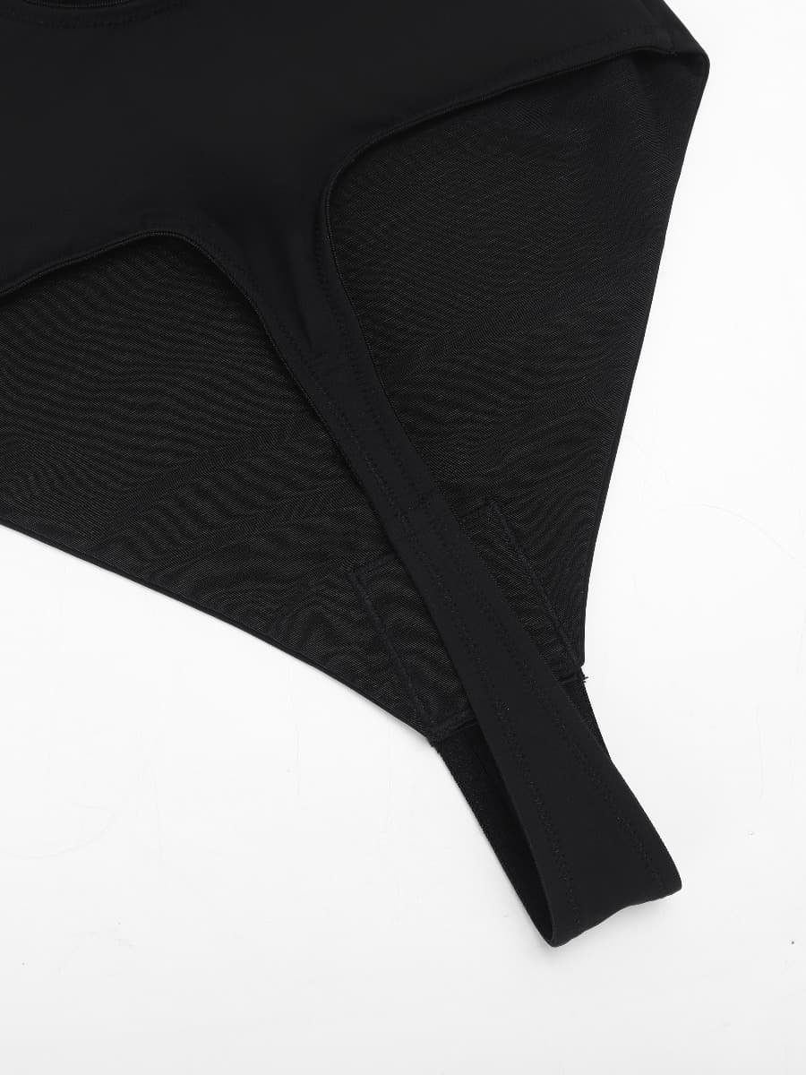 Low-Cut Wedding Thong Bodysuit 2