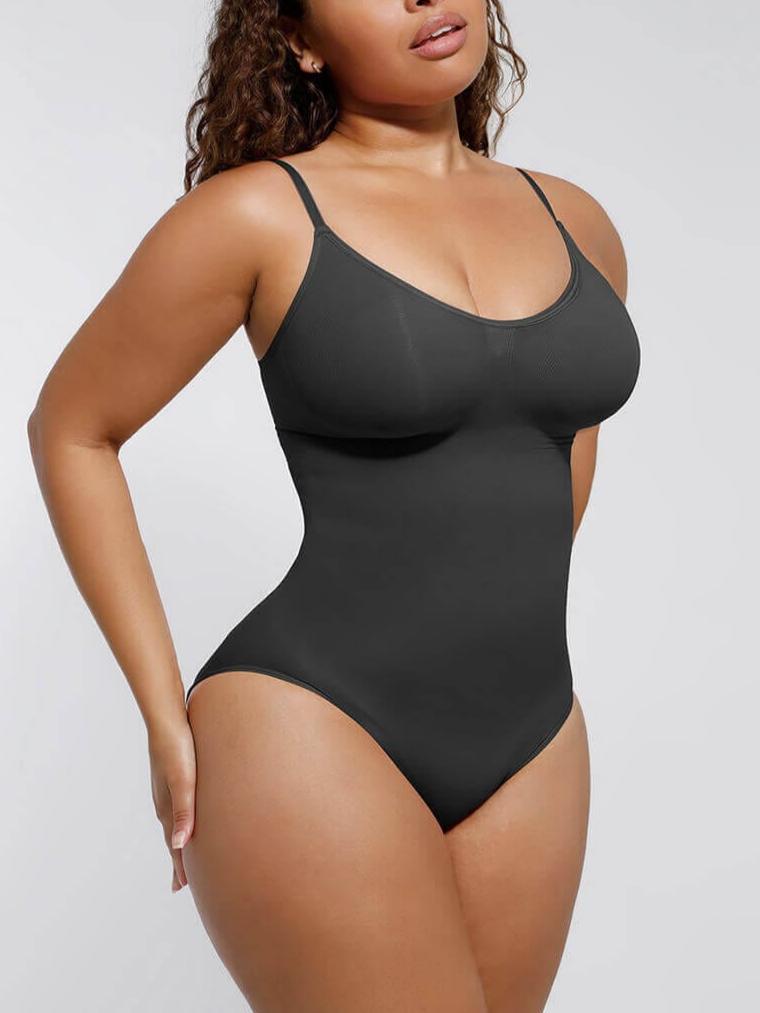 Seamless Covered Bust Thong Bodysuit 4