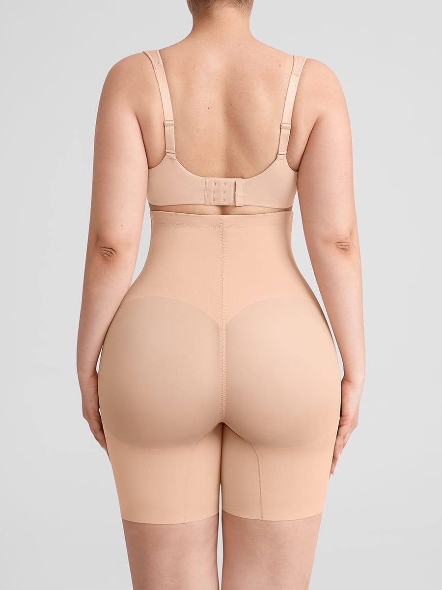 Seamless Shapewear Shorts With Butt Lifter 12
