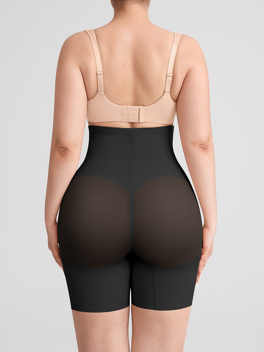 Seamless Shapewear Shorts With Butt Lifter 20