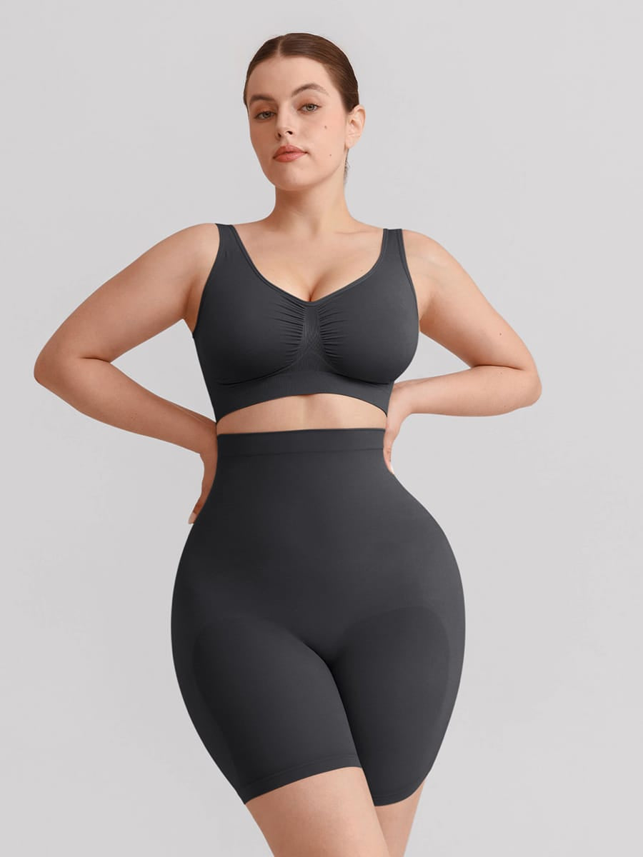 Seamless High-Waist Boyshort Shapewear 10