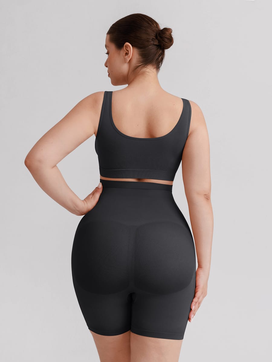Seamless High-Waist Boyshort Shapewear 12