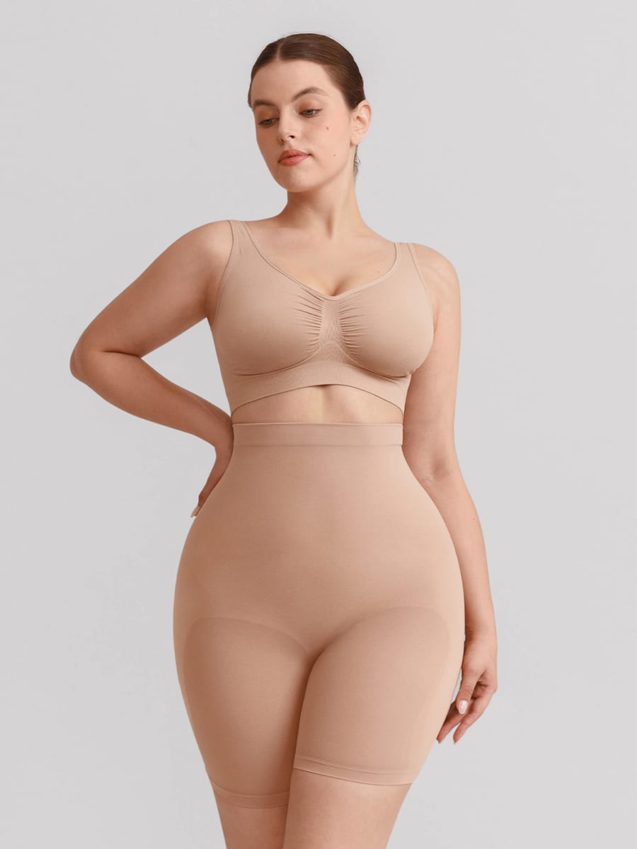 Seamless High-Waist Boyshort Shapewear 4