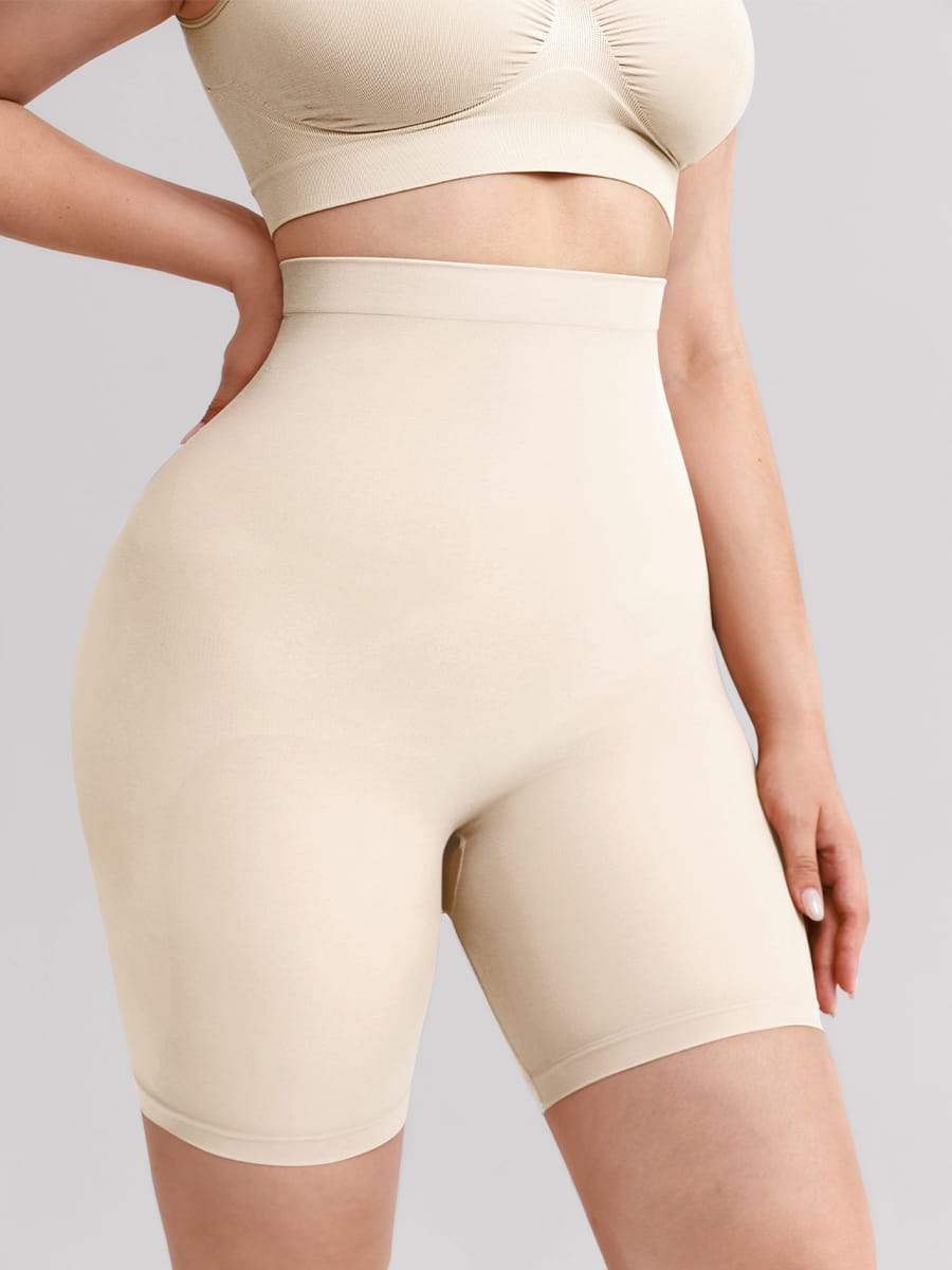 Seamless High-Waist Boyshort Shapewear 15