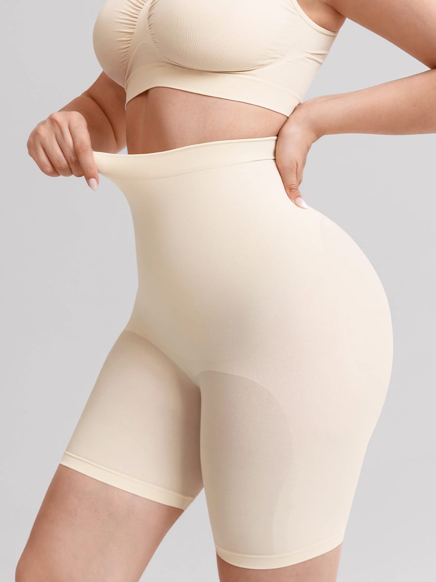 Seamless High-Waist Boyshort Shapewear 17