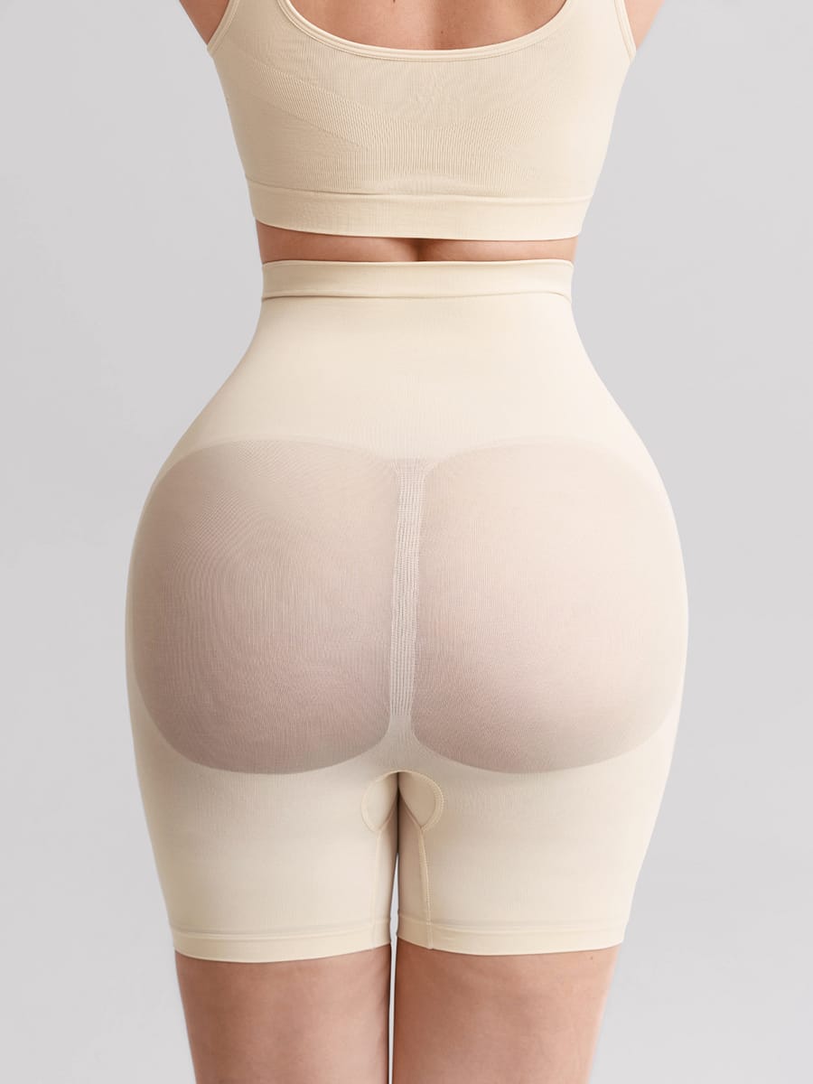 Seamless High-Waist Boyshort Shapewear 16
