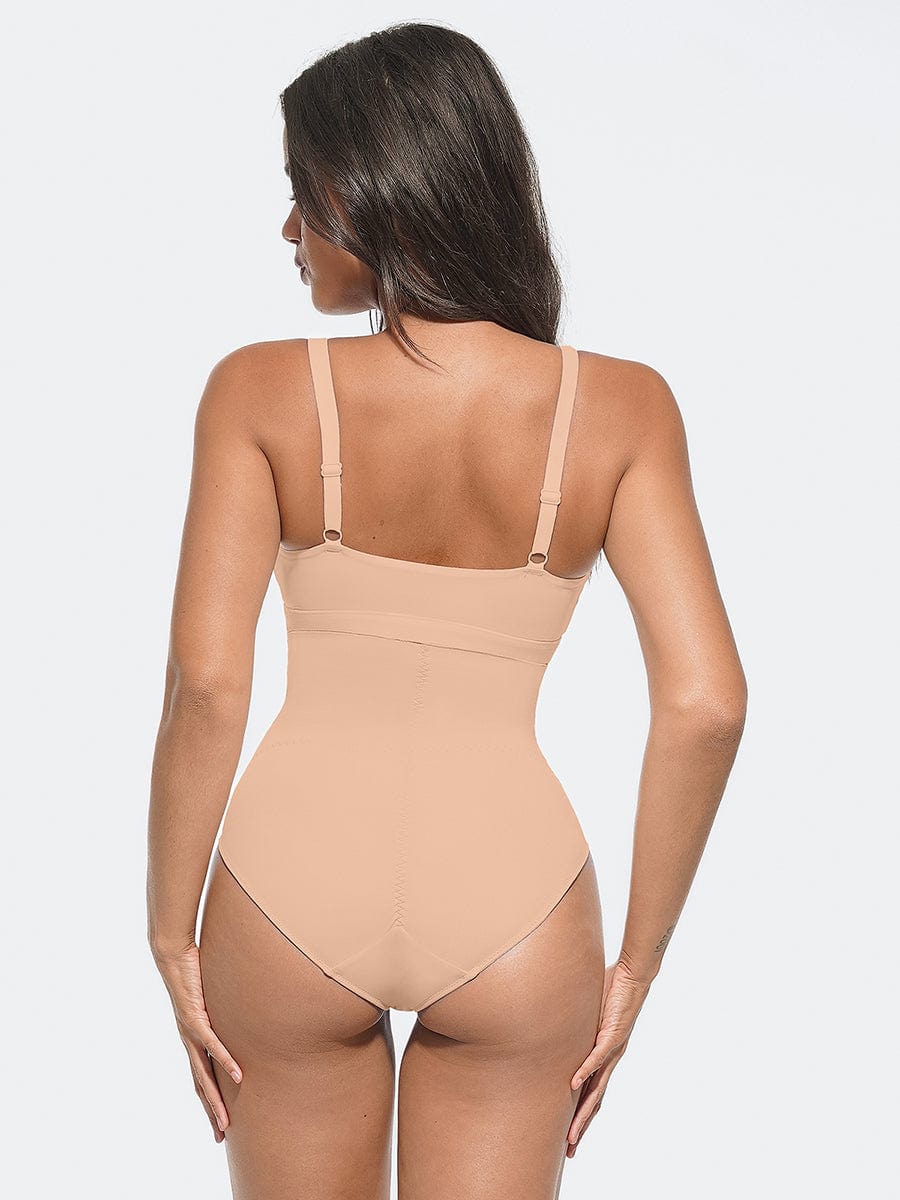 High-Waist Antibacterial Shaping Panties Pink 3