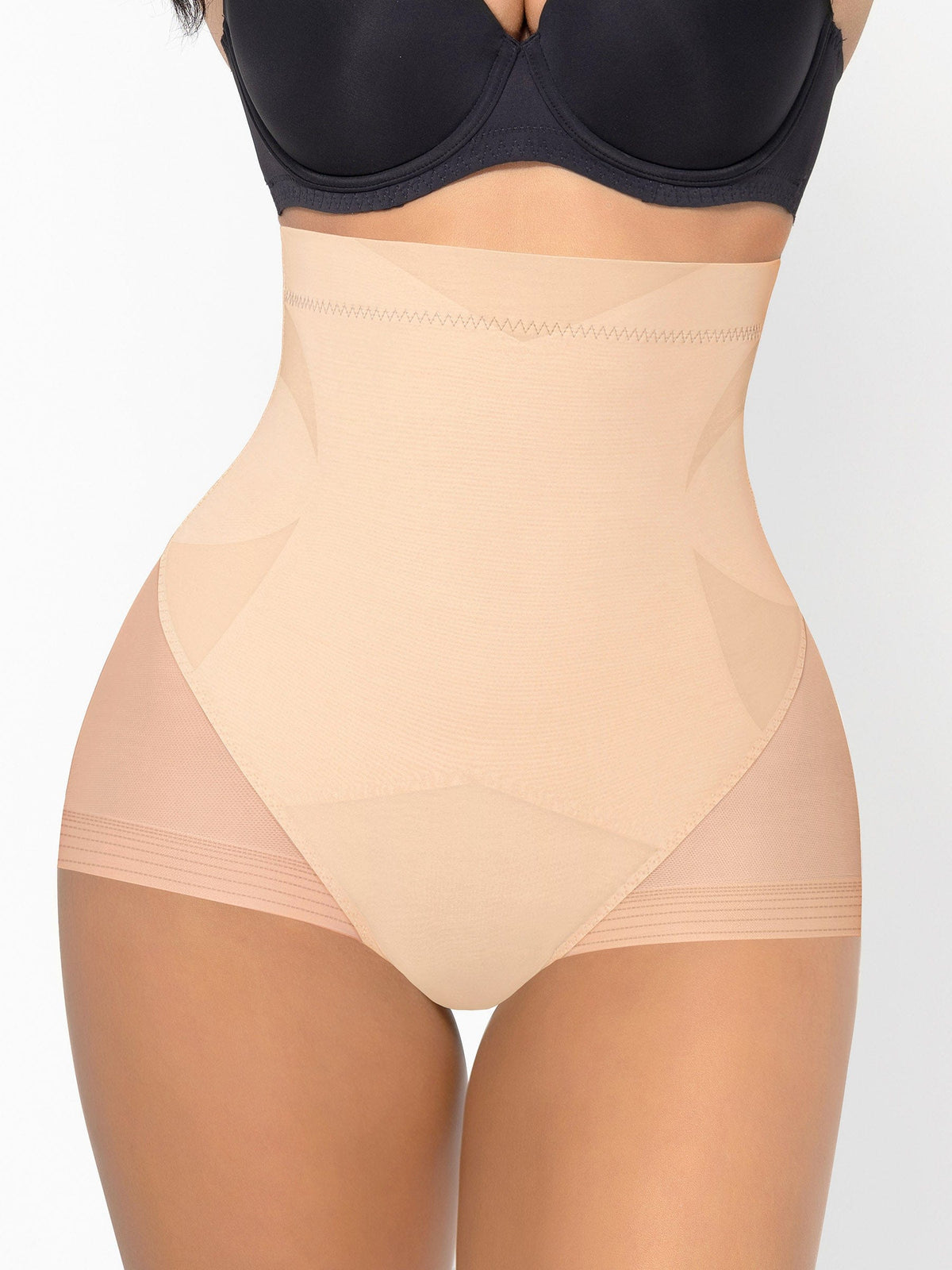 High-Waisted Tummy Control Brief Nude 3