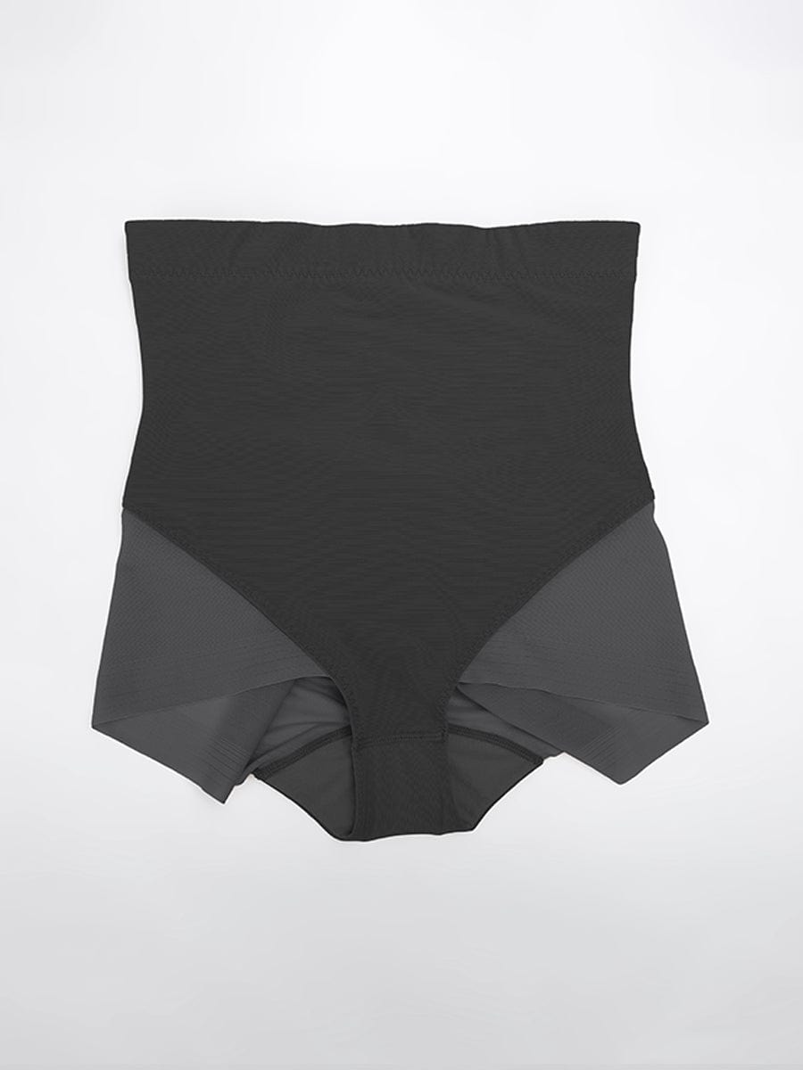 High-Waisted Tummy Control Brief Black 6