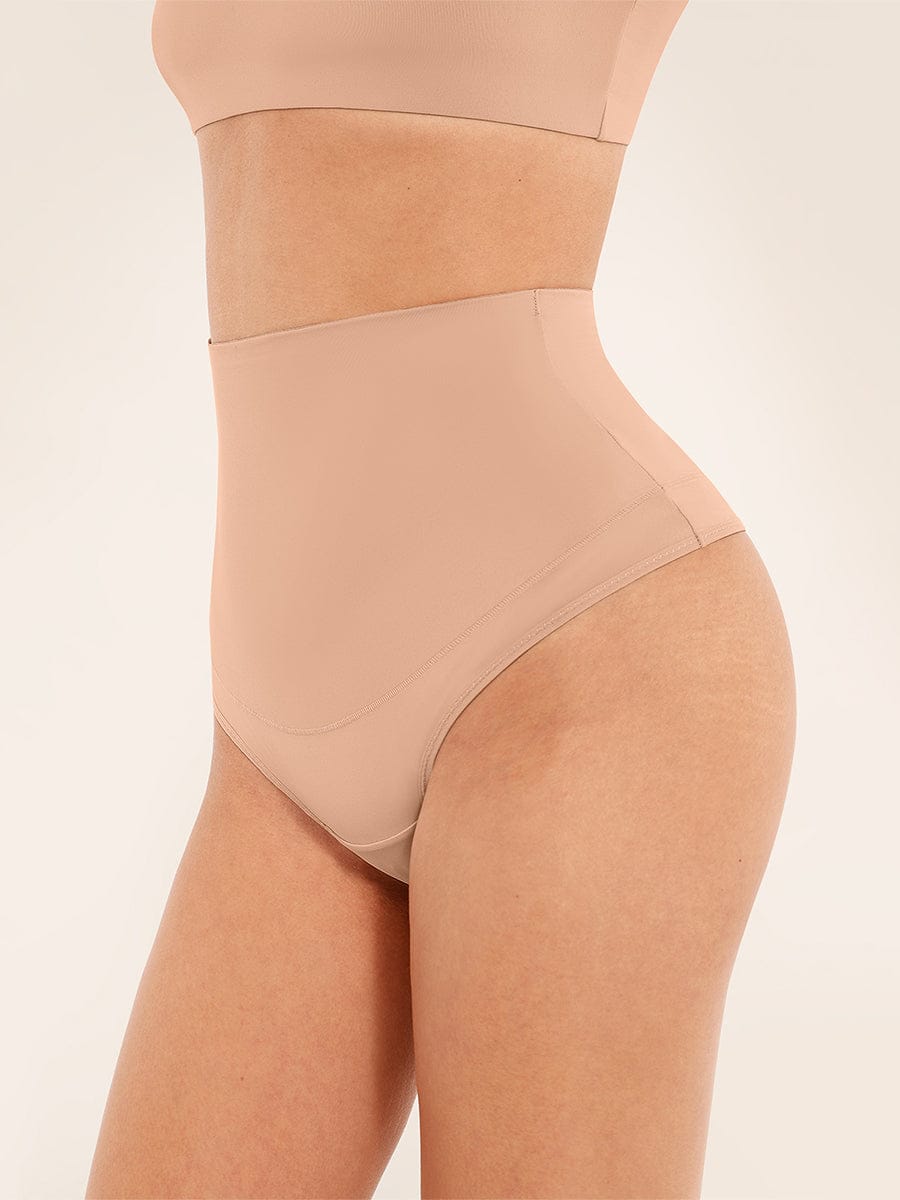High-Waist Tummy Control Thong Panties 8