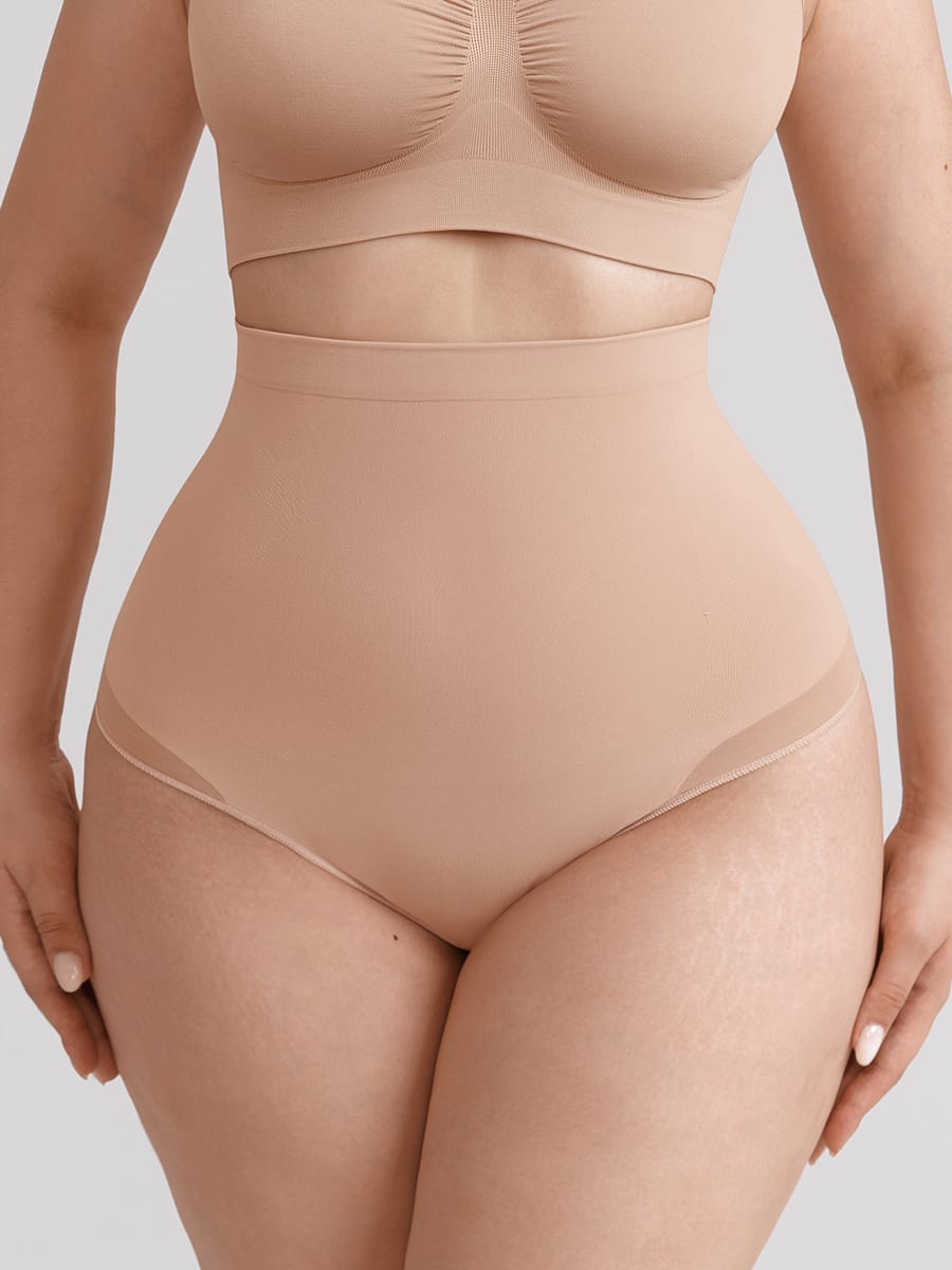 High-Waist Seamless Tummy Control Thong 1