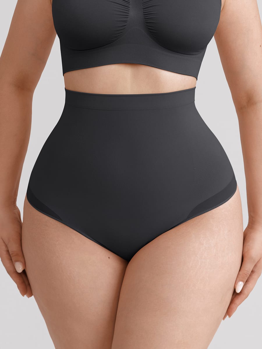 High-Waist Seamless Tummy Control Thong 4