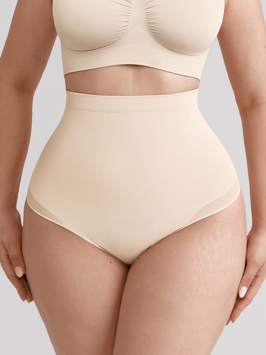 High-Waist Seamless Tummy Control Thong 7
