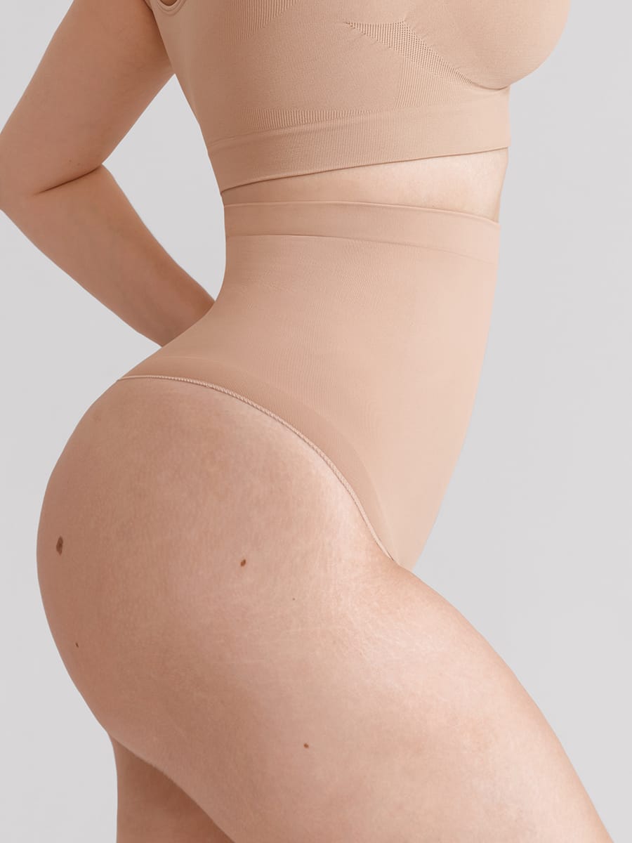 High-Waist Seamless Tummy Control Thong 3