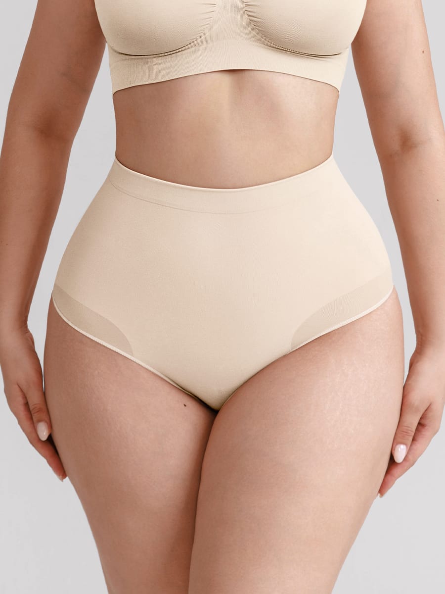 Seamless High-Waist Tummy Control Briefs 10